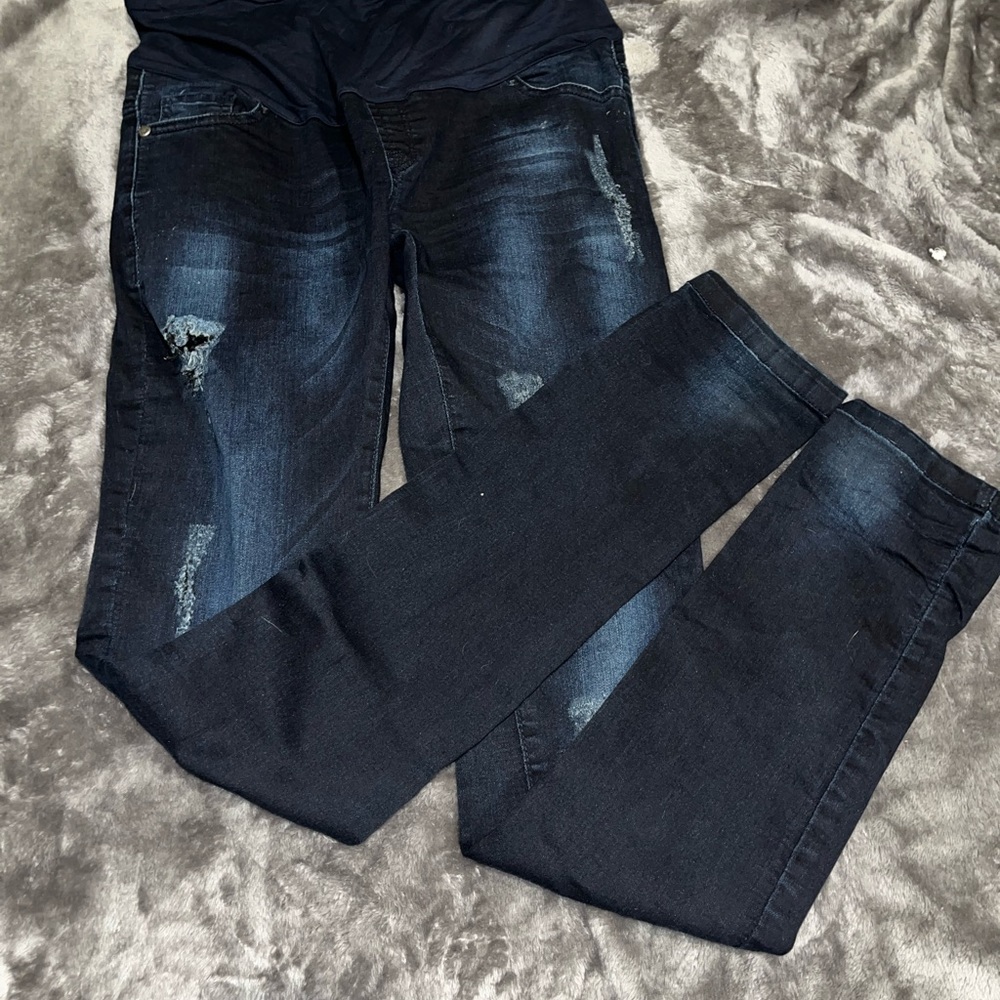 maternity jeans size small